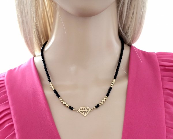GOLD CHAIN NECKLACE celebrity STAINLESS STEEL