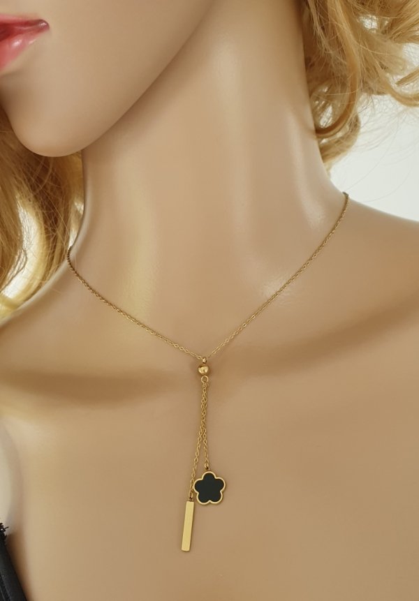 GOLD CHAIN NECKLACE celebrity STAINLESS STEEL
