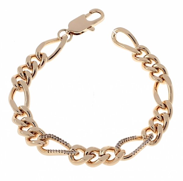 gold bracelet for a gold-plated leg