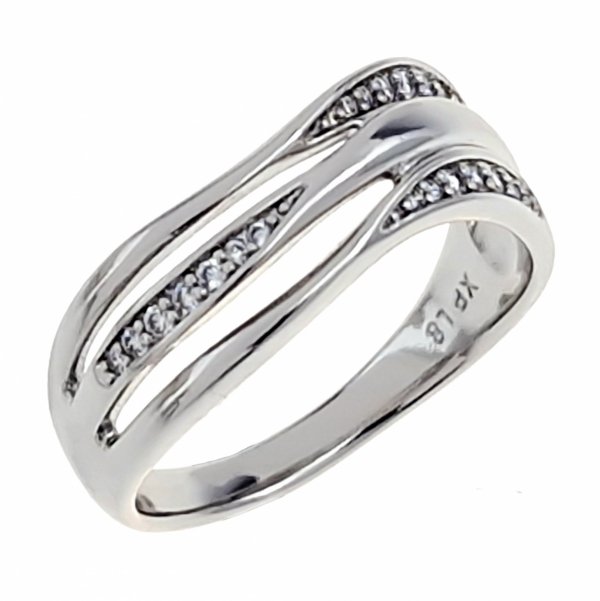 gold ring 18,60mm. gold-plated engagement xuping