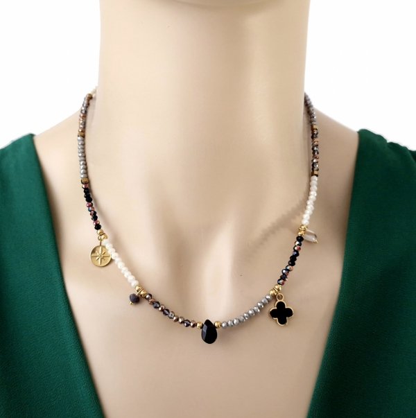 GOLD CHAIN NECKLACE celebrity STAINLESS STEEL