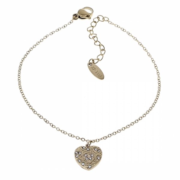 BRACELET GOLD CELEBRITY STAINLESS STEEL
