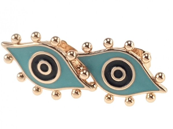 gold plated earrings with exclusive cubic zirconia