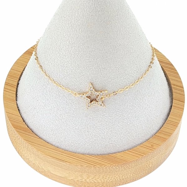 gold-plated 18k gold bracelet