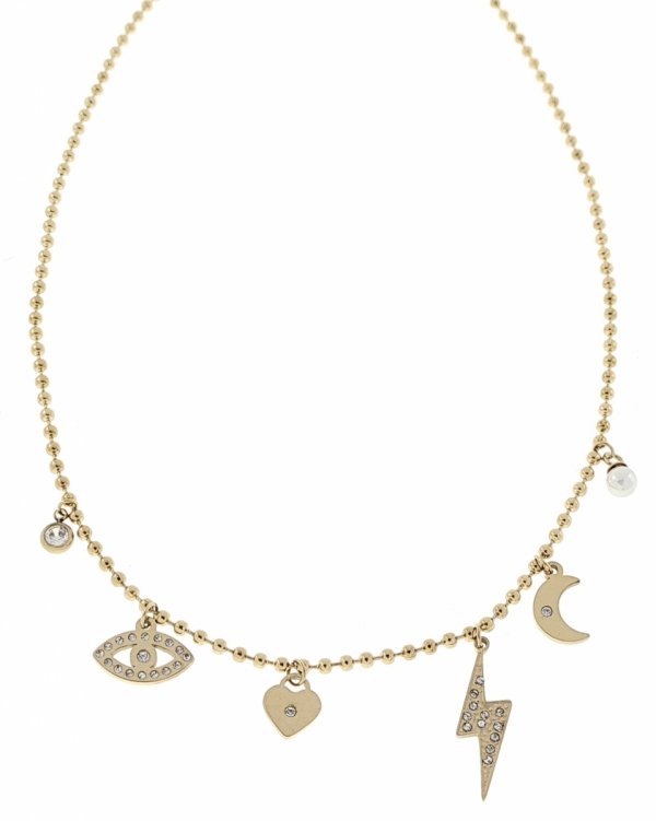 GOLD CHAIN NECKLACE celebrity STAINLESS STEEL