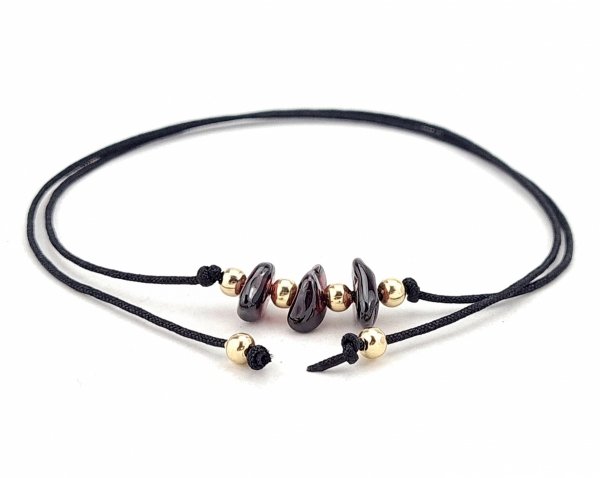 GOLD BRACELET STAINLESS STEEL STRING