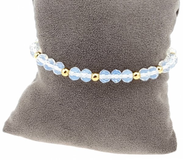 GOLD BRACELET STAINLESS STEEL STRING