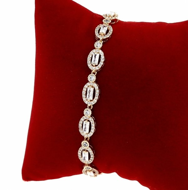 gold-plated 18k gold bracelet