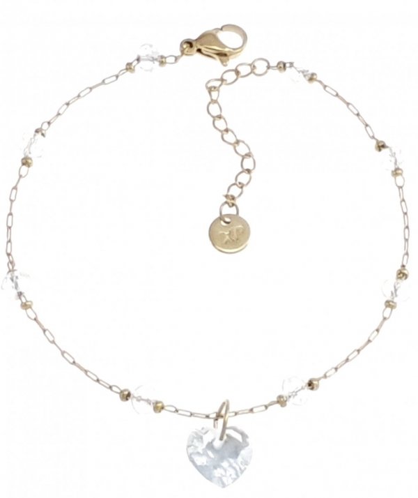 BRACELET GOLD CELEBRITY STAINLESS STEEL