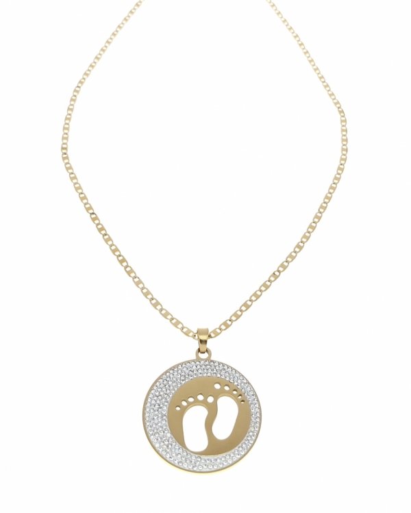 GOLD CHAIN NECKLACE celebrity STAINLESS STEEL