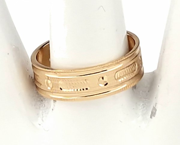 gold ring 18,60mm. gold-plated engagement xuping