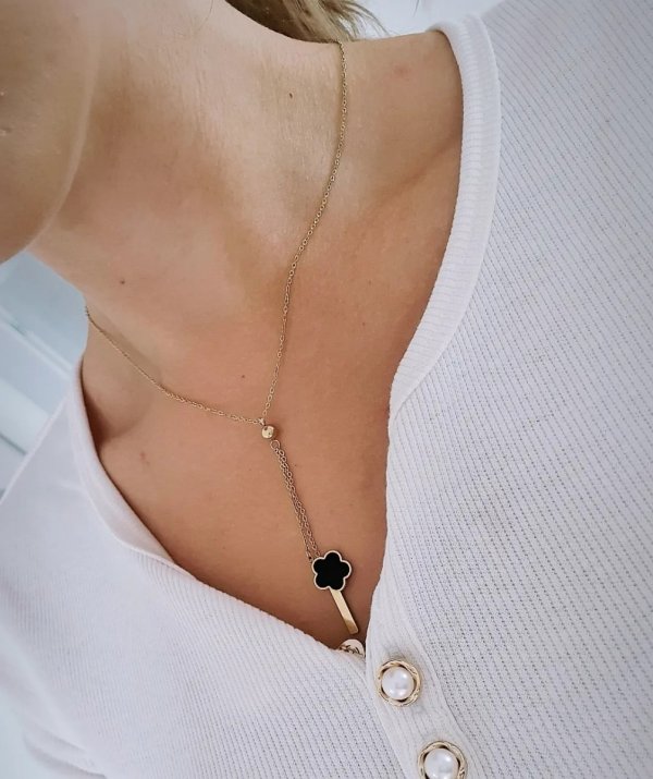 GOLD CHAIN NECKLACE celebrity STAINLESS STEEL