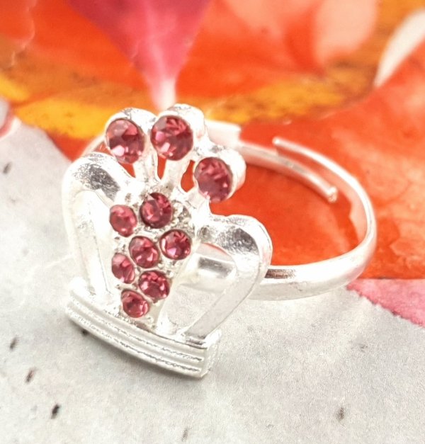 gold ring 17,60mm. gold-plated engagement xuping