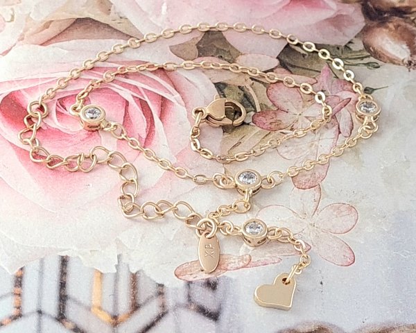 gold-plated 18k gold bracelet