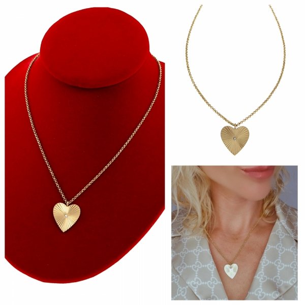 GOLD CHAIN NECKLACE celebrity STAINLESS STEEL