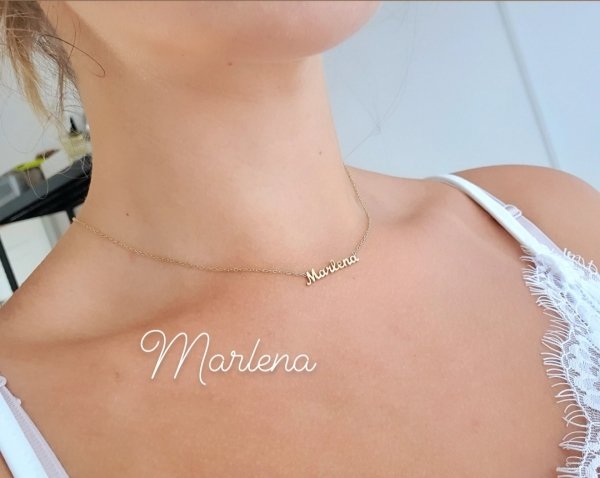 GOLD CHAIN NECKLACE celebrity STAINLESS STEEL