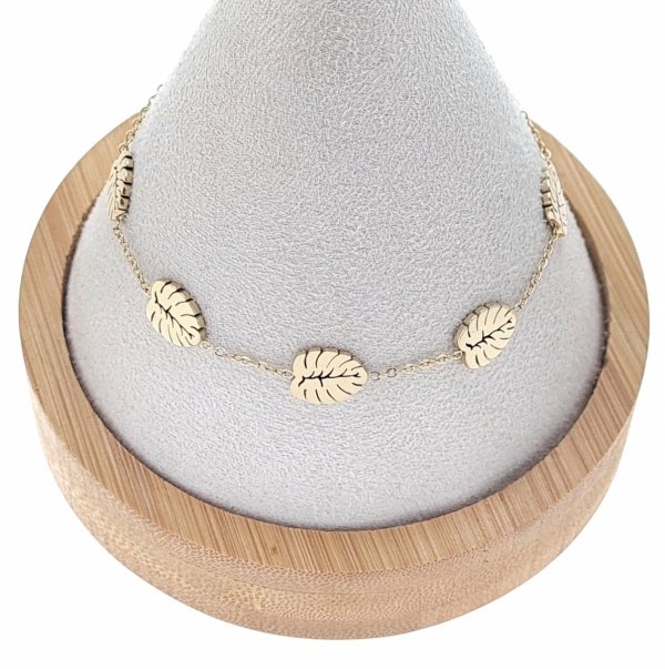 BRACELET GOLD CELEBRITY STAINLESS STEEL