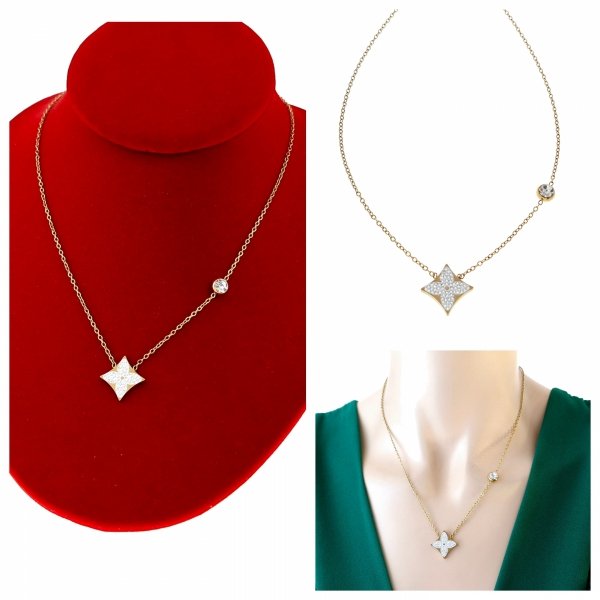 GOLD CHAIN NECKLACE celebrity STAINLESS STEEL