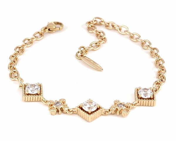 gold bracelet for a gold-plated leg
