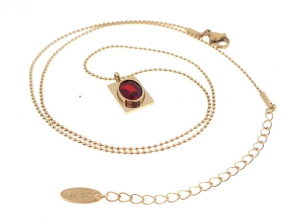GOLD CHAIN NECKLACE celebrity STAINLESS STEEL