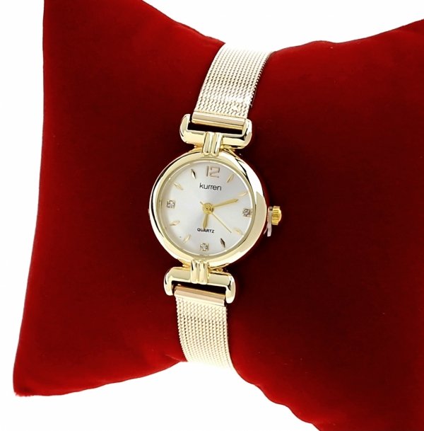 Women's watch golden kurren stainless steel