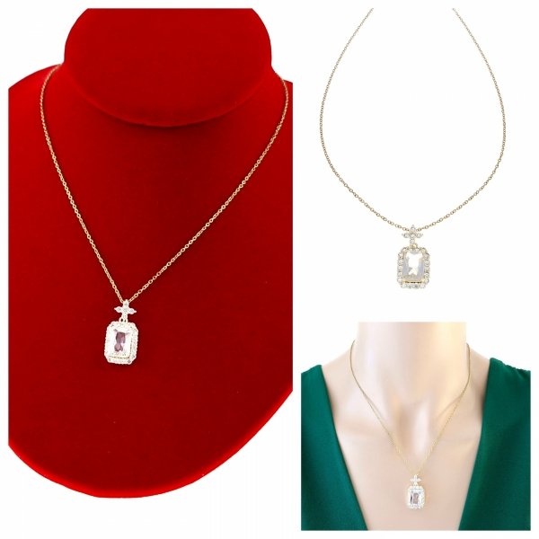GOLD CHAIN NECKLACE celebrity STAINLESS STEEL