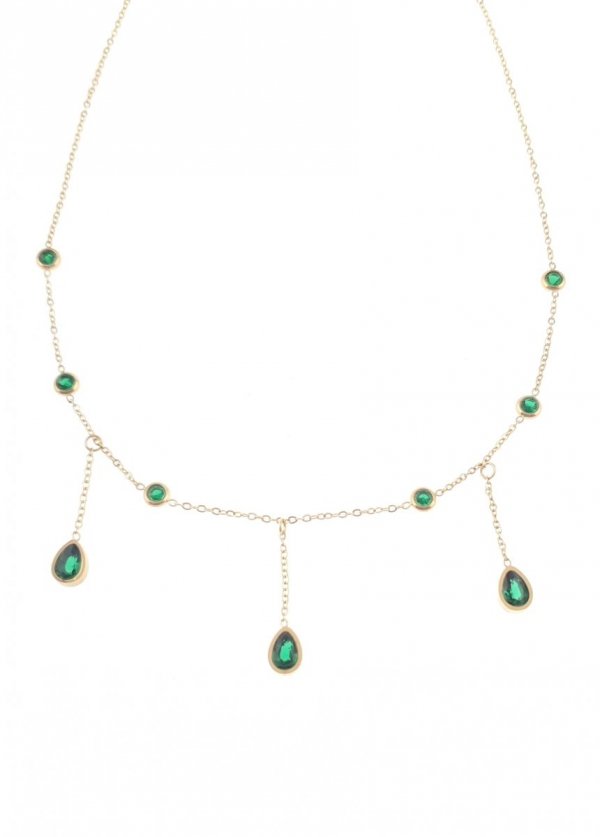 GOLD CHAIN NECKLACE celebrity STAINLESS STEEL