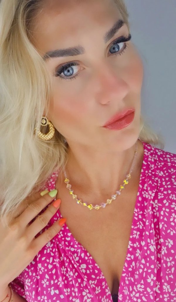 GOLD CHAIN NECKLACE celebrity STAINLESS STEEL