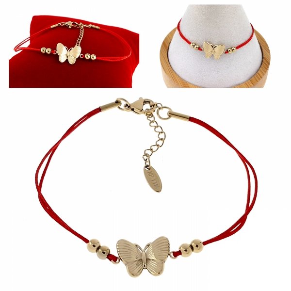 BRACELET GOLD CELEBRITY STAINLESS STEEL
