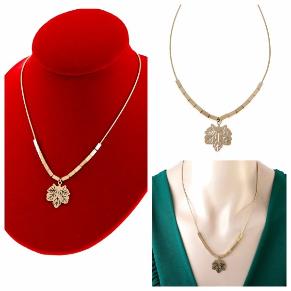 GOLD CHAIN NECKLACE celebrity STAINLESS STEEL