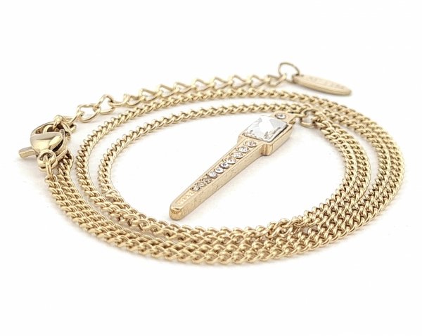 GOLD CHAIN NECKLACE celebrity STAINLESS STEEL
