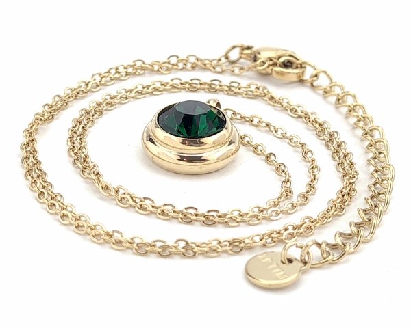 GOLD CHAIN NECKLACE celebrity STAINLESS STEEL