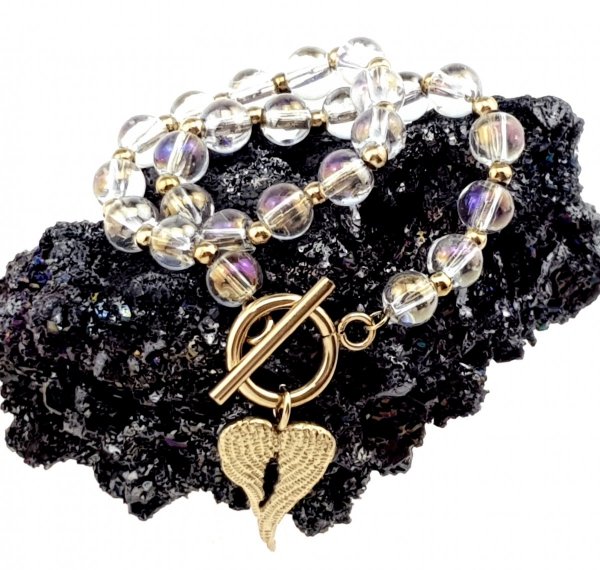 BRACELET GOLD CELEBRITY STAINLESS STEEL