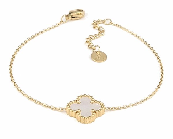 BRACELET GOLD CELEBRITY STAINLESS STEEL