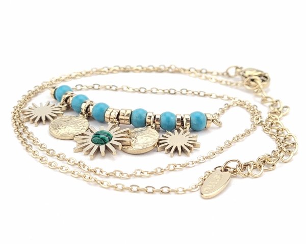 GOLD CHAIN NECKLACE celebrity STAINLESS STEEL