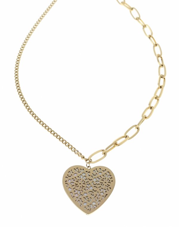 GOLD CHAIN NECKLACE celebrity STAINLESS STEEL