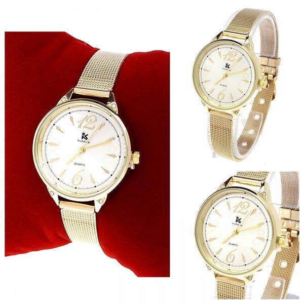 Women's watch golden kurren stainless steel