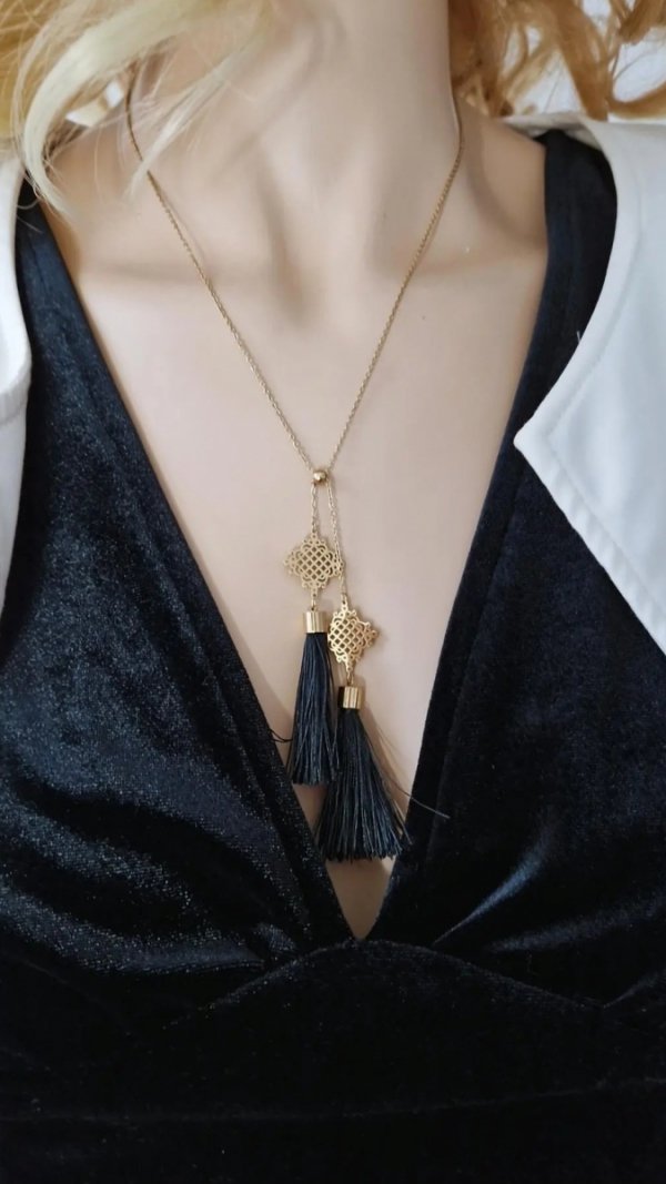 GOLD CHAIN NECKLACE celebrity STAINLESS STEEL