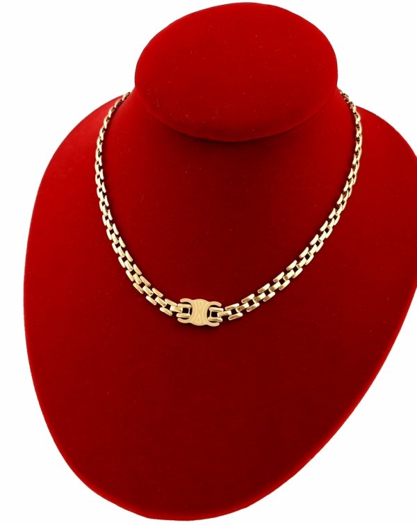 GOLD CHAIN NECKLACE celebrity STAINLESS STEEL