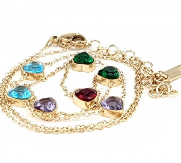 GOLD CHAIN NECKLACE celebrity STAINLESS STEEL