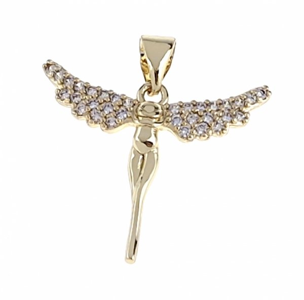 gold pendant 18k shiny xuping