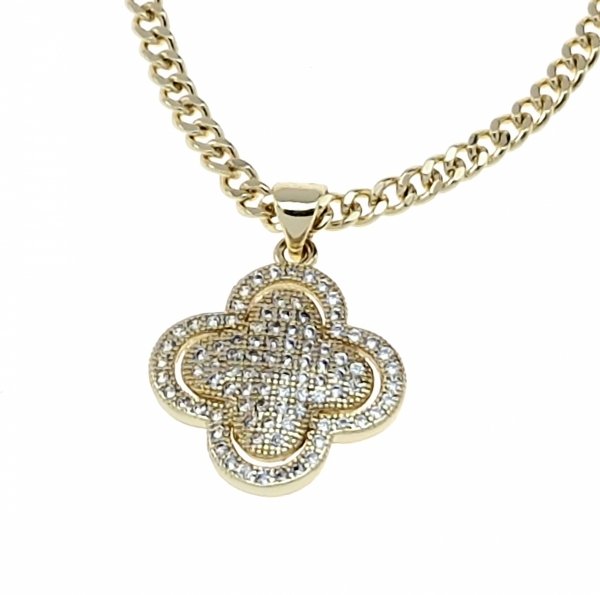 gold pendant 18k shiny xuping