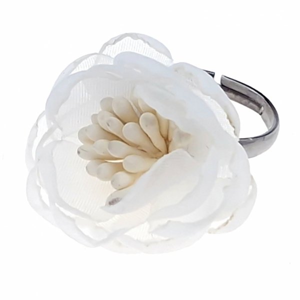 gold ring 17,60mm. gold-plated engagement xuping