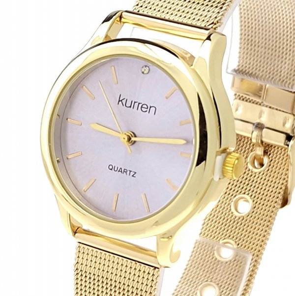 Women's watch golden kurren stainless steel