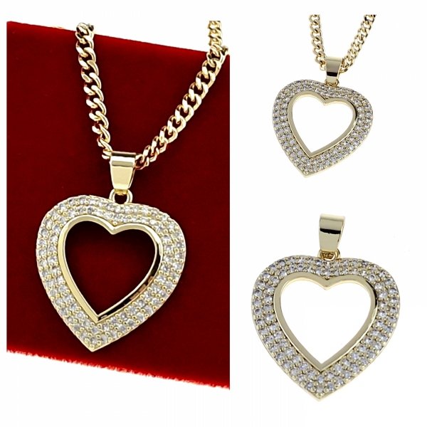 gold pendant 18k shiny xuping