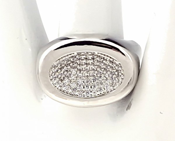 gold ring 17,00mm. gold-plated engagement xuping