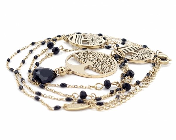 GOLD CHAIN NECKLACE celebrity STAINLESS STEEL