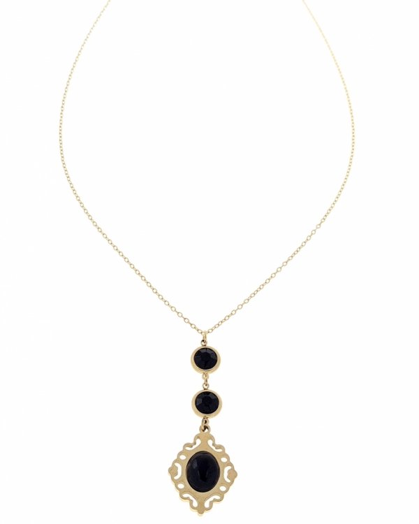 GOLD CHAIN NECKLACE celebrity STAINLESS STEEL