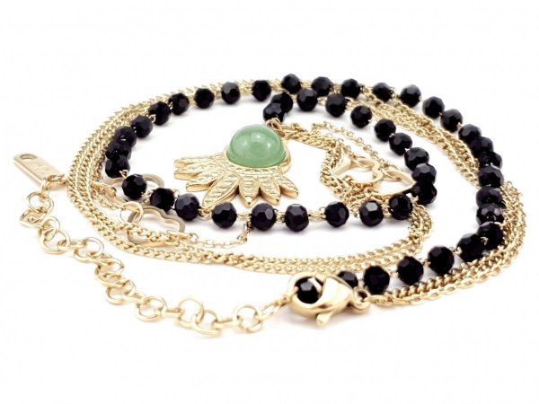 GOLD CHAIN NECKLACE celebrity STAINLESS STEEL