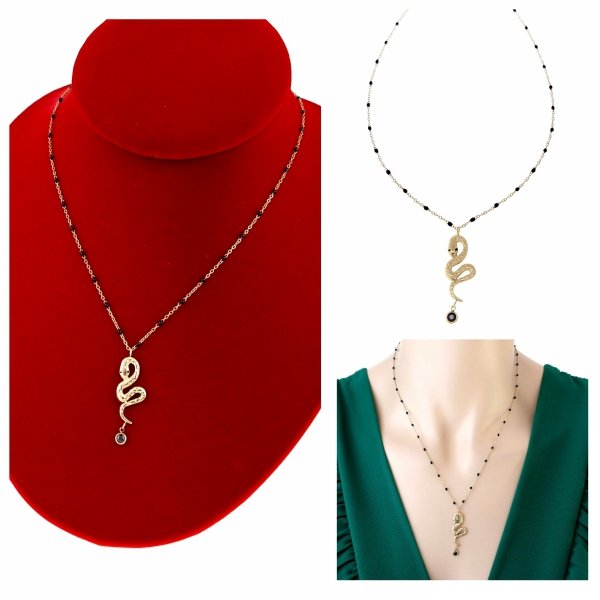 GOLD CHAIN NECKLACE celebrity STAINLESS STEEL